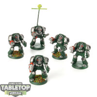 Space Marines - 5 x Terminators klassisch - teilweise bemalt