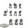 Space Marines - 10 x Tactical Squad klassisch - teilweise bemalt