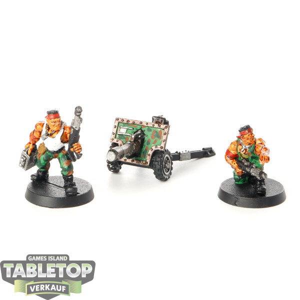 Astra Militarum - Catachan Lascannon klassisch - bemalt
