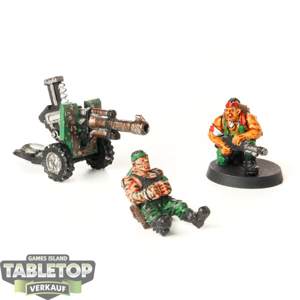 Astra Militarum - Catachan Autocannon klassisch - bemalt