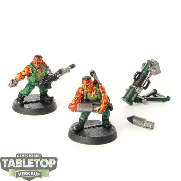 Astra Militarum - Catachan Mortar klassisch - bemalt
