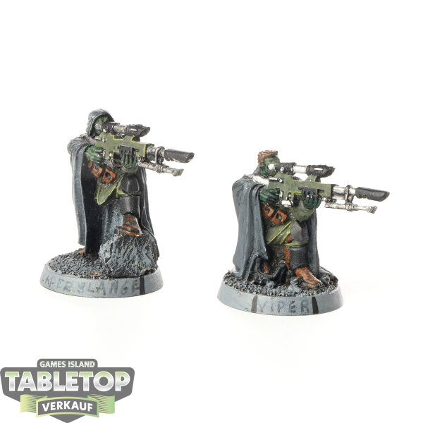 Astra Militarum - 2 x Cadian Snipers - grundiert