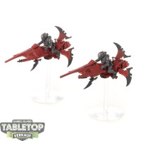 Aeldari - 2x Reavers - teilweise bemalt