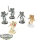 Chaos Space Marines - 5x Raptors - teilweise bemalt