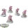 Chaos Space Marines - 5x Havocs - teilweise bemalt