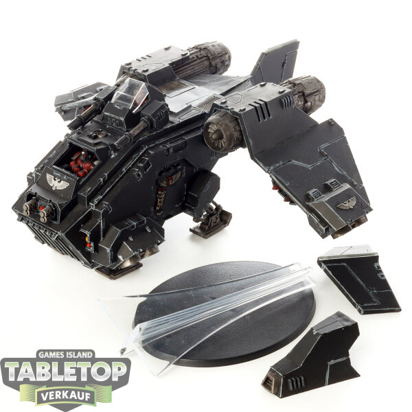 Black Templars - Stormraven Gunship - teilweise bemalt