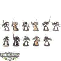 Black Templars - 11x Tactical Squad - teilweise bemalt