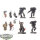 Deathwatch - 4x Veterans - teilweise bemalt