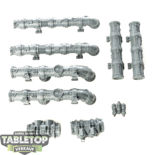 Gelände - Thermic Plasma Conduits Sector Mechanicus - unbemalt