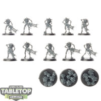 Necrons - 10 x Necron Warriors - unbemalt