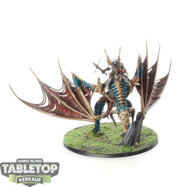 Soulblight Gravelords - Prince Vhordrai, Lord of the Crimson Keep/Revenant Draconith - bemalt
