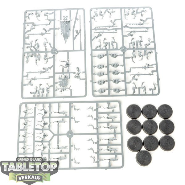Blades of Khorne - 10x Bloodletters - im Gussrahmen