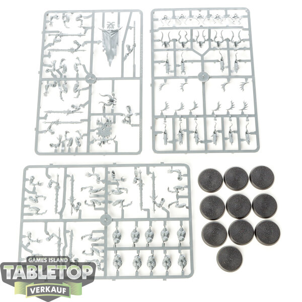 Blades of Khorne - 10x Bloodletters - im Gussrahmen