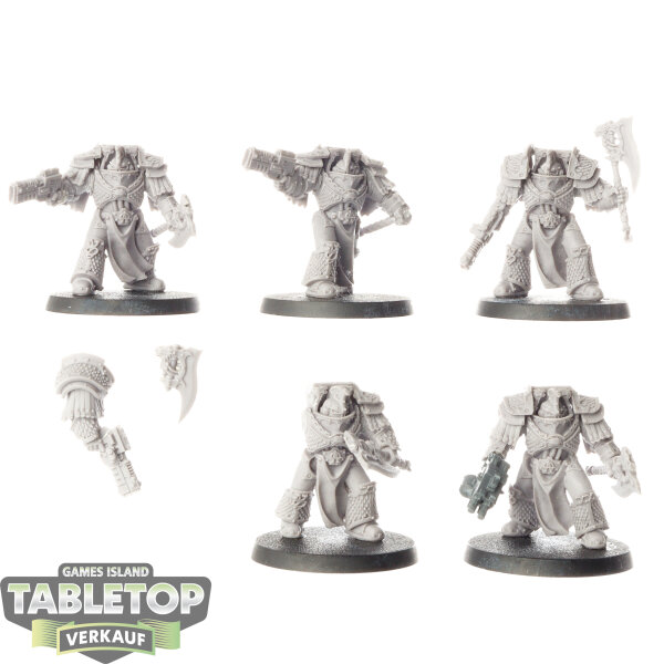 Horus Heresy - 5x Alpha Legion – Lernaean Terminators - unbemalt
