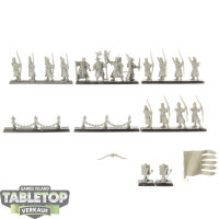 Kingdom of Bretonnia - 16x Peasant Bowmen - unbemalt