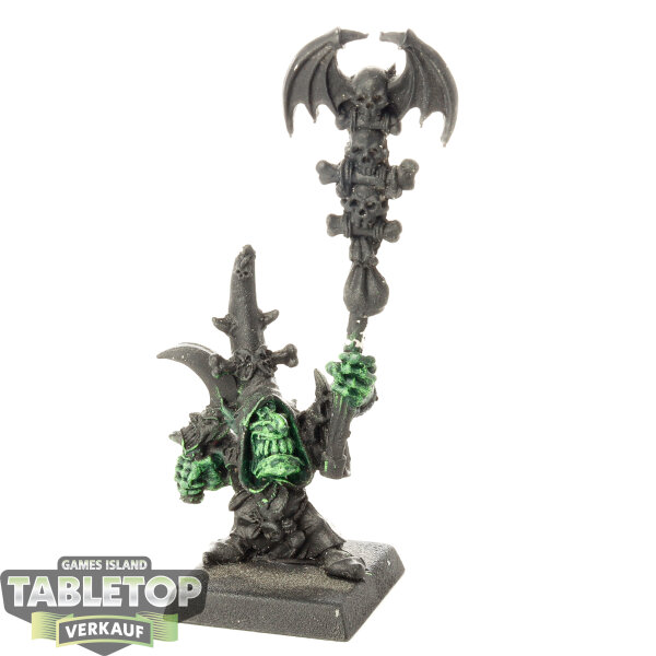 Orc & Goblin Tribes - Night Goblin Shaman klassisch - teilweise bemalt