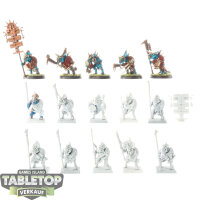 Seraphon - 15x Saurus Guard - teilweise bemalt