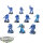 Space Marines - 10x Intercessors - teilweise bemalt