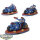 Space Marines - 3x Outriders - bemalt