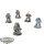 Space Marines - 5 Red Scorpions Tactical Squad - teilweise bemalt