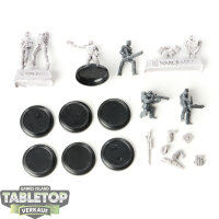 Sonstige - 6 Wild West Exodus Figuren - teilweise gebaut