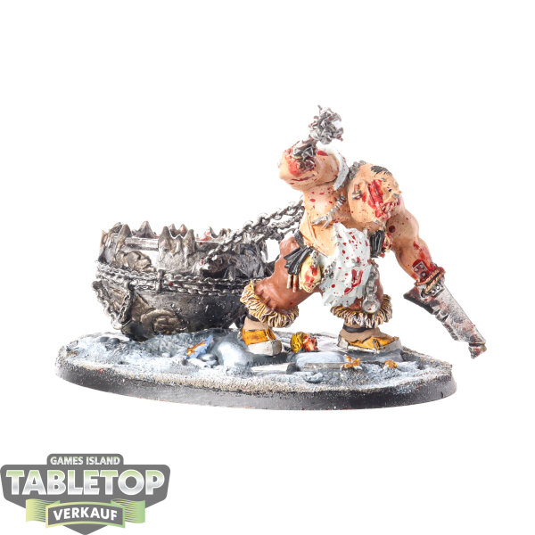 Ogor Mawtribes - Slaughtermaster - teilweise bemalt
