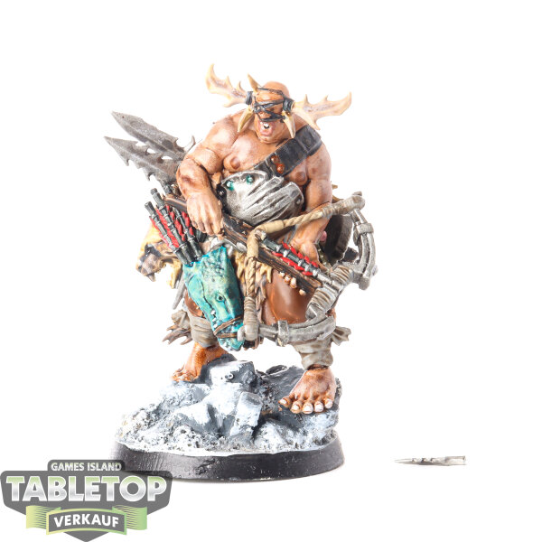 Ogor Mawtribes - Bloodpelt Hunter - bemalt