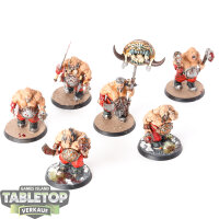 Ogor Mawtribes - 6 x Ogor Gluttons - bemalt