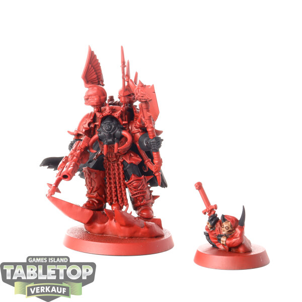 Chaos Space Marines - Sorcerer Lord in Terminator Armour - teilweise bemalt