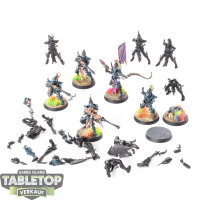 Drukhari - 10 x Kabalite Warriors - teilweise gebaut
