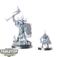 Orruk Warclans - Killaboss with Stab-grot - unbemalt