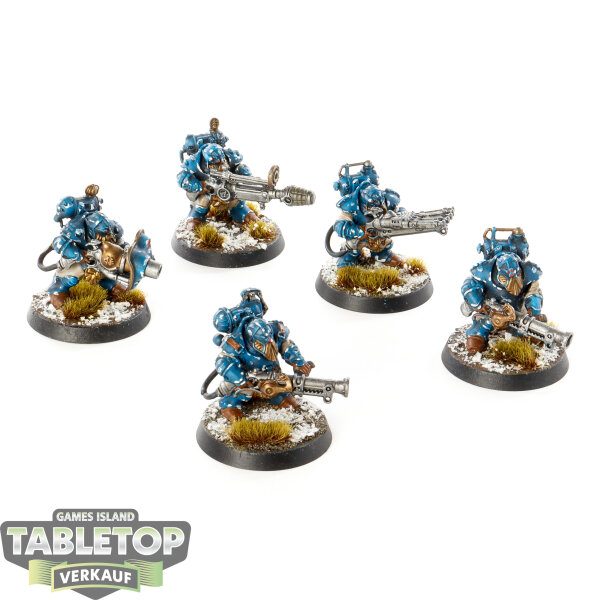 Kharadron Overlords - 5 x Grundstok Thunderers - bemalt