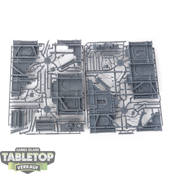 Gelände - 2x Domicile Shell Ruins  - im Gussrahmen