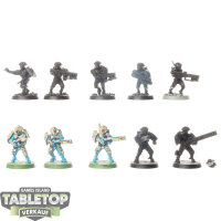 Tau Empire - 10x Fire Warriors Strike Team - teilweise...