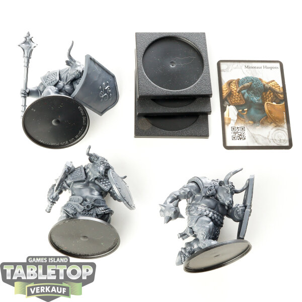 Conquest - Minotaur Haspists  - City States - unbemalt