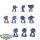Space Marines - 10 x Tactical Squad (Classic) - teilweise bemalt