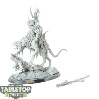 Skaven - Clawlord on Gnaw-beast - grundiert