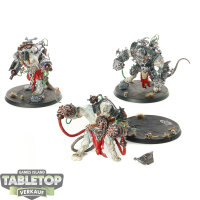 Skaven - 3 x Stormfiends - bemalt
