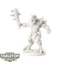 Miniaturen - Blacktooth Savage Dinosaur Barbarian - unbemalt