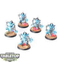 Necrons - 5 x Immortals - bemalt