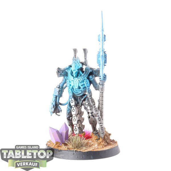 Necrons - Overlord with Tachyon Arrow - bemalt