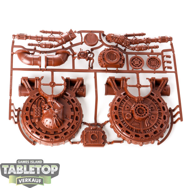 Gelände - Haemotrope Reactor  - im Gussrahmen