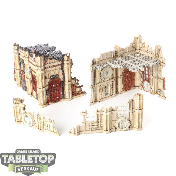 Gelände - Battlezone: Manufactorum: Sub-cloister and Storage Fane - teilweise bemalt