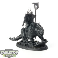 Slaves to Darkness - Chaos Lord on Karkadrak - grundiert
