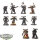 Chaos Space Marines - 10x Legionaries - teilweise bemalt