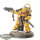 Imperial Fists - Lieutenant with Storm Shield - bemalt