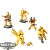 Imperial Fists - 5x Intercessors - teilweise bemalt
