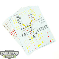 Aeldari - 9x Transfer Sheet - Sonstiges