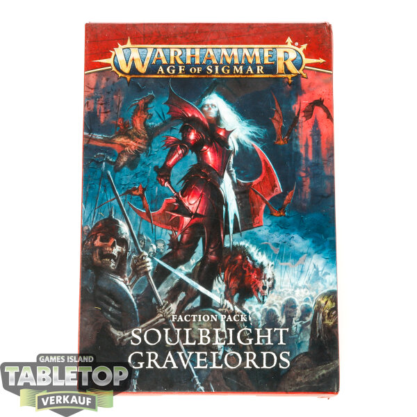 Soulblight Gravelords - Warscroll Cards 3rd Edition - englisch