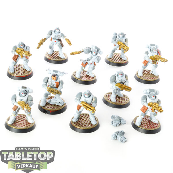 Space Marines - 10x Primaris Reivers - teilweise bemalt